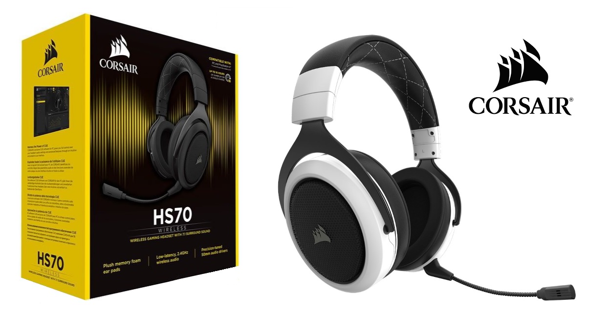 Corsair HS70 Wireless Gaming Headset Review