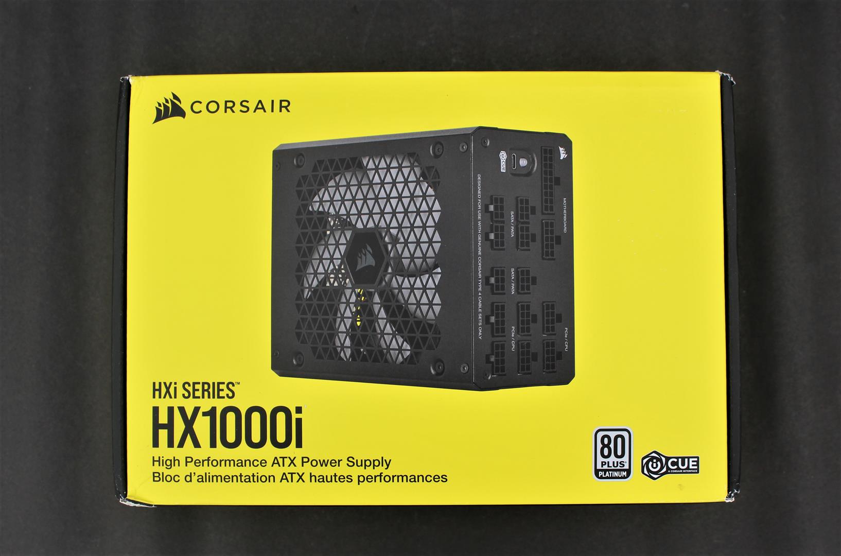 Corsair HX1000i Alimentation PC (Modulaire Complet, 80 PLUS