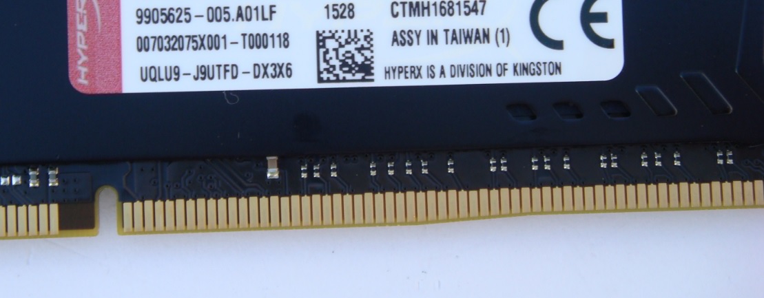 HyperX Fury 32GB 3200MHz DDR4 Ram CL16 DIMM Black Desktop Memory with  low-profile heat spreader