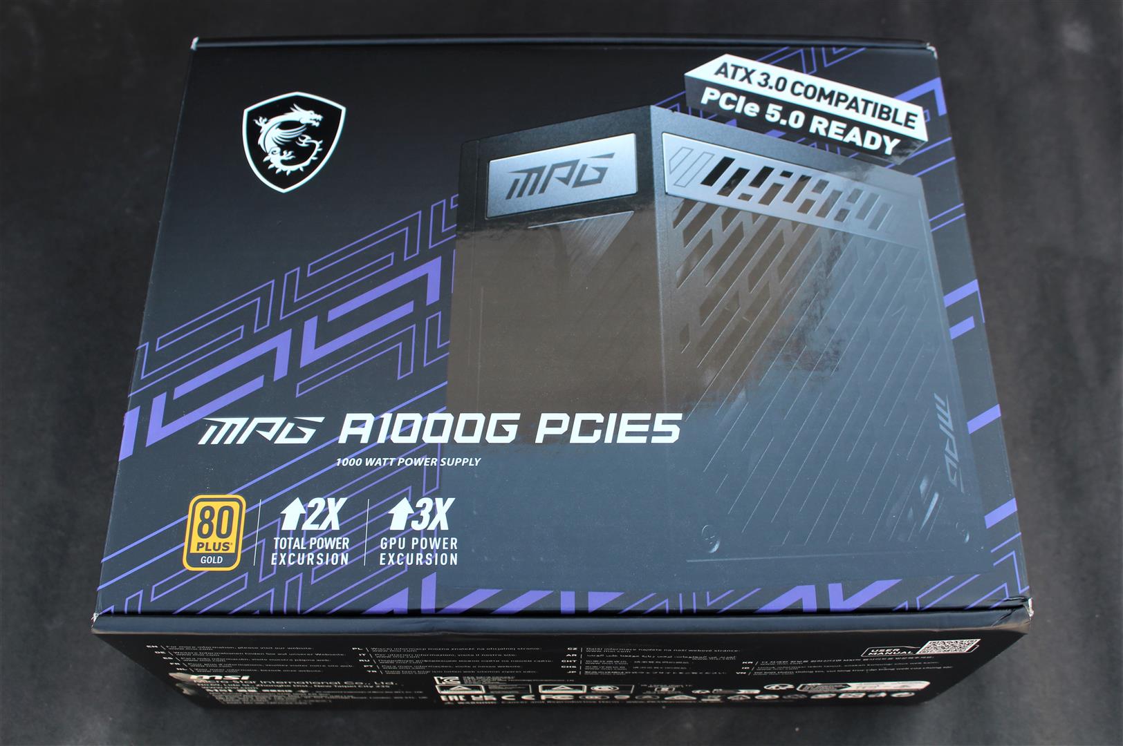 Cold Test Results (~22°C Ambient) - The MSI MPG A1000G PCIE5 PSU Review:  Balance of Power