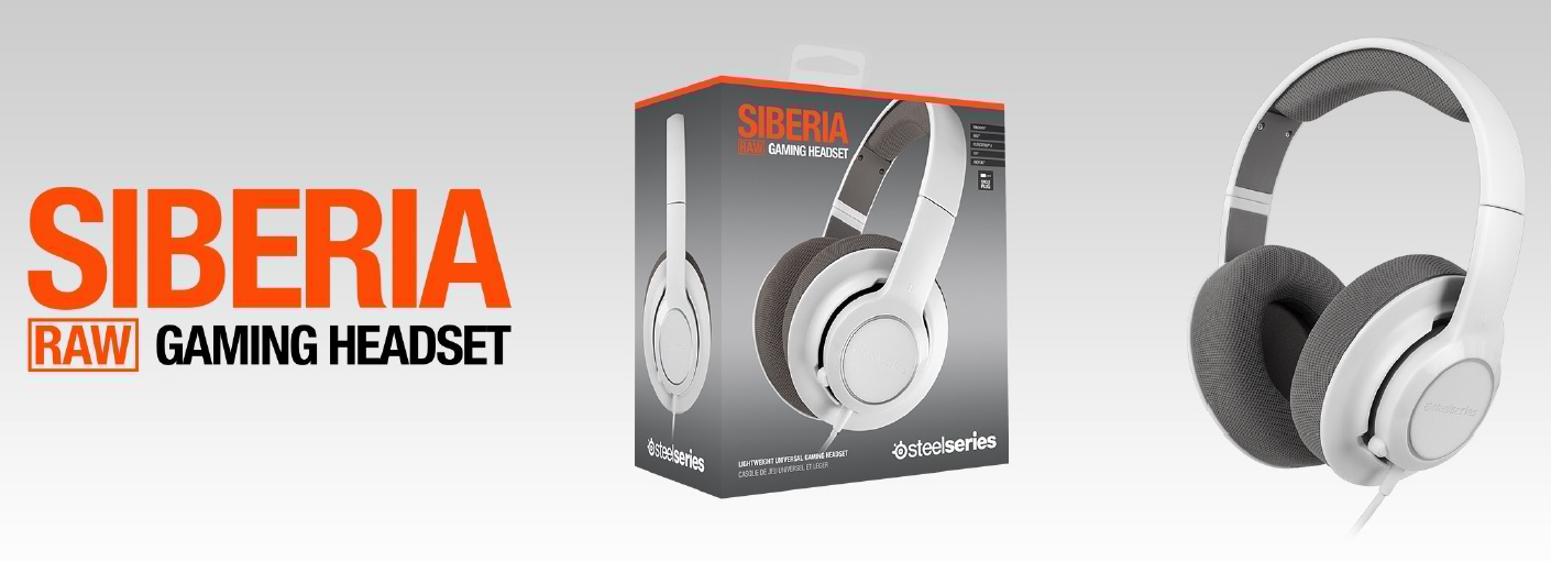 SteelSeries SIBERIA RAW Gaming Headset Review